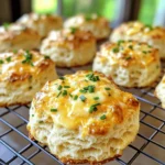 - 2 cups all-purpose flour - 1 tablespoon baking powder - 1/2 teaspoon baking soda - 1/2 teaspoon salt - 1 cup buttermilk - 1/4 cup unsalted butter (cold and cubed) - 1 cup sharp cheddar cheese (shredded) - 1/4 cup fresh chives (finely chopped) The right mix of ingredients makes these biscuits shine. For the dry ingredients, I use all-purpose flour, which gives a nice base. The baking powder and baking soda help them rise. Salt enhances all the flavors. For the wet ingredients, I always choose buttermilk. It adds a nice tang and makes the biscuits soft. Cold butter is key. It helps create those flaky layers we all love. Now, for the flavor, sharp cheddar cheese brings a bold taste. Fresh chives add a hint of onion flavor. Together, they make these biscuits special. Each bite is a mix of cheesy goodness and fresh herbs. First, preheat your oven to 425°F (220°C). This step is key for baking fluffy biscuits. Next, prepare a baking sheet by lining it with parchment paper. This keeps your biscuits from sticking and makes cleanup easy. In a large bowl, whisk together the flour, baking powder, baking soda, and salt. Make sure they mix well. This ensures your biscuits rise evenly and taste great. Add the cold, cubed butter to the flour mix. Use your fingers or a pastry cutter to mix the butter in. You want it to look like coarse crumbs. Leave some small bits of butter. This is what makes the biscuits flaky. Now it's time for flavor! Gently fold in the shredded cheddar cheese and the finely chopped chives. Make sure they're spread out well throughout the mix. Every bite should be bursting with flavor. Gradually pour the buttermilk into the dry mix. Use a spatula or a wooden spoon to stir. Mix just until it's slightly lumpy. Don't overmix; this keeps your biscuits light and fluffy. Using a large spoon or ice cream scoop, drop generous spoonfuls of dough onto the prepared baking sheet. Leave about 2 inches between each scoop. This gives them room to rise while baking. Now, place the baking sheet in your preheated oven. Bake for 12-15 minutes. You'll know they're done when they turn a nice golden brown. Your kitchen will smell amazing! Cold butter is key for these biscuits. When you use cold butter, it creates steam as it melts. This steam lifts the dough and makes it flaky. Make sure your butter is chilled and cubed. Don't overmix the dough. Mix just until it comes together. If you mix too much, the biscuits will be tough. You want them tender and light. Serve these biscuits warm. A light brush of melted butter makes them even better. It adds a rich flavor that everyone loves. For a nice touch, sprinkle extra chives on top. This adds color and a fresh taste that looks great on the plate. Measure your ingredients carefully. Use the spoon-and-level method for flour to prevent too much. This helps keep the texture right. Make sure your oven is at the right temperature. Preheat it to 425°F (220°C) as stated. An oven that’s too hot or too cool can affect how the biscuits bake. {{image_4}} You can switch the cheese in these biscuits. Try mozzarella for a milder taste. Pepper jack adds a nice kick if you like spice. Each cheese changes the flavor profile. Feel free to mix and match to find your favorite. Experimenting with herbs can really change the flavor. Dill brings a fresh, bright taste. Parsley adds a lovely green color and subtle flavor. You can even try thyme or oregano for a unique twist. Get creative and see what you enjoy most. Adding cooked bacon or ham makes these biscuits even better. Chopped bacon adds a salty crunch. Diced ham gives a hearty flavor that pairs well with cheese. You can add these ingredients to the dough for a savory surprise in each bite. To store your biscuits at room temperature, let them cool completely. Place them in an airtight container. This keeps them fresh for up to two days. You can also wrap them in foil for extra freshness. Avoid stacking them too tightly to keep their shape. If you have leftovers, refrigerate them for longer shelf life. Place the cooled biscuits in an airtight container. They can last in the fridge for up to one week. To enjoy them again, simply reheat in the oven for a few minutes. Freezing is a great way to keep biscuits for a long time. Wrap each biscuit in plastic wrap, then place them in a freezer bag. This prevents freezer burn. You can freeze them for up to three months. To reheat, bake from frozen at 350°F (175°C) for about 15-20 minutes. Enjoy them warm! To boost flavor, add garlic powder or onion powder. A pinch of paprika can add warmth. You can also mix in herbs like dill or parsley. Fresh herbs work best, but dried ones are fine too. For a spicy kick, try adding red pepper flakes. Remember to taste as you go! Yes, you can use whole wheat flour. It adds a nutty taste and more fiber. However, the biscuits may turn out denser. You can mix half whole wheat and half all-purpose flour to keep them light. This way, you get the best of both worlds. Look for a golden brown top, which means they are ready. You can also poke one with a toothpick. If it comes out clean, they’re done. The biscuits should feel firm to the touch but still soft inside. Yes, you can make the dough ahead. Cover it and keep it in the fridge for up to 24 hours. When you're ready to bake, scoop and drop the dough onto the baking sheet. If the dough is too cold, let it sit for a few minutes before baking. In this article, we explored how to make cheddar chive drop biscuits. We covered the right ingredients and gave clear, easy steps. Flaky biscuits need cold butter and careful mixing. You can also switch cheeses and herbs for fun flavors. Store them properly to keep them fresh. Trying these tips will help you bake perfect biscuits every time. Enjoy your baking journey!