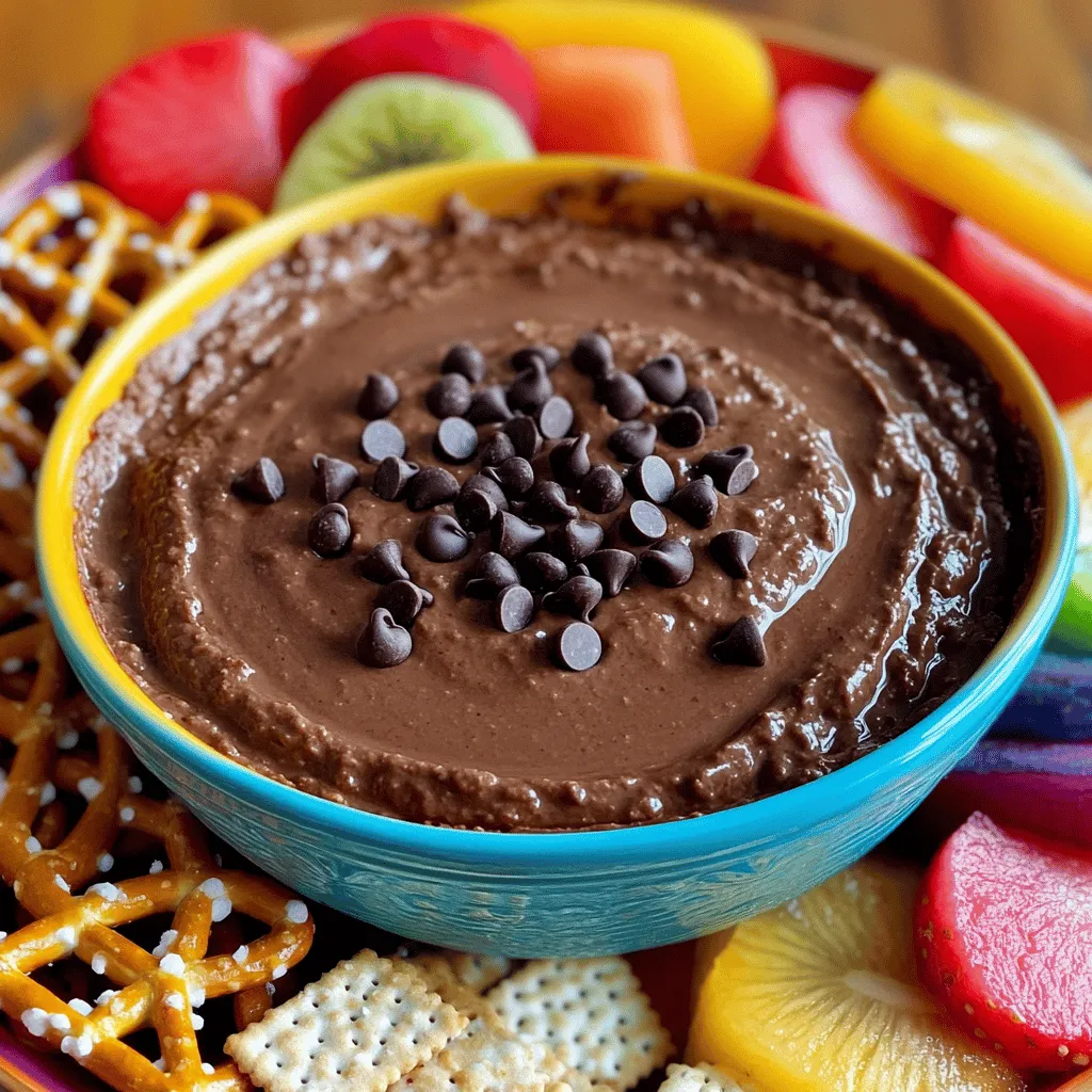 To make the perfect cottage cheese brownie batter dip, gather these key ingredients: - 1 cup low-fat cottage cheese - 1/2 cup unsweetened cocoa powder - 1/3 cup maple syrup or honey - 1/4 cup almond butter (or any nut butter of your choice) - 1 teaspoon pure vanilla extract - 1/4 teaspoon salt - 1/4 cup mini chocolate chips (optional) Each of these ingredients plays a role. The cottage cheese adds creaminess. Cocoa powder gives that rich chocolate flavor. Sweeteners like maple syrup or honey balance the taste. Almond butter adds a nutty, creamy texture. You can also include these optional ingredients to make the dip even better: - Mini chocolate chips for extra sweetness and texture - A pinch of cinnamon for warmth - Pinch of espresso powder to enhance chocolate flavor These extras can turn a good dip into a great one. Feel free to experiment and find what you like best! This dip is not only tasty but also packed with nutrition. Here’s a quick look at its benefits: - Low in fat due to the use of low-fat cottage cheese - High in protein from the cottage cheese and nut butter - Contains fiber and healthy fats from the almond butter - Offers natural sweetness from maple syrup or honey This dip is a fun way to enjoy a treat while staying healthy. It's perfect for snacks or parties! Gather all your ingredients first. You will need: - 1 cup low-fat cottage cheese - 1/2 cup unsweetened cocoa powder - 1/3 cup maple syrup or honey - 1/4 cup almond butter (or any nut butter of your choice) - 1 teaspoon pure vanilla extract - 1/4 teaspoon salt - 1/4 cup mini chocolate chips (optional) - Assorted dippers: sliced fruits, pretzels, or graham crackers Measure each item carefully. This ensures great taste and texture. If you want to add chocolate chips, set them aside for later. Now, place the cottage cheese, cocoa powder, maple syrup, almond butter, vanilla extract, and salt into your blender. Blend on high speed until smooth. Stop to scrape down the sides often. This makes sure everything mixes well. If you like some texture, blend until mostly smooth. Then, use a spatula to fold in the mini chocolate chips gently. Taste it to see if you want more sweetness. If you do, add a bit more maple syrup or honey and blend again briefly. Once your dip is ready, transfer it to a serving bowl. For the best flavor, chill in the fridge for 15 to 30 minutes. Chilling helps the flavors mix together nicely. Serve the chilled dip with a variety of dippers. You can use sliced fruits, crunchy pretzels, or sweet graham crackers. To make it look good, serve it in a bright bowl. You can sprinkle some extra chocolate chips on top for a fun touch. Arrange the dippers around the bowl for an eye-catching display. To get the best texture, blend the ingredients until smooth. Use a high-speed blender for this. If you want some bits, blend until mostly smooth, then fold in mini chocolate chips. This gives your dip some fun texture! Taste your dip before serving. If you find it not sweet enough, add more maple syrup or honey. Blend it again for just a few seconds to mix in the sweetness. This dip can suit your taste perfectly! Make your dip look great! Serve it in a bright bowl to catch the eye. Sprinkle some extra chocolate chips on top for fun. Arrange dippers like fruits, pretzels, or graham crackers around the dip. This makes it inviting and ready for sharing! {{image_4}} You can switch almond butter for other nut butters. Try peanut butter, cashew butter, or sunflower seed butter. Each nut butter adds its own unique flavor. Peanut butter gives a classic taste. Cashew butter is creamier and sweeter. Sunflower seed butter is nut-free and great for allergies. Choose your favorite to make this dip your own. Kick up the flavor of your dip with fun add-ins. Try adding a pinch of cinnamon for warmth. A splash of coffee extract gives deeper flavor. You can also mix in a tablespoon of nutmeg for a cozy twist. If you love fruits, blend in mashed bananas or pureed strawberries. Each option will make the dip even more delightful. You can serve your dip with various dippers for fun. Fresh fruits like apples, bananas, and strawberries work well. They add a sweet crunch to the creamy dip. Pretzels give a salty contrast, making each bite exciting. You can also use graham crackers for a classic pairing. Get creative and try other fun items too, like rice cakes or even mini pancakes! To keep your cottage cheese brownie batter dip fresh, store it in an airtight container. This helps keep out air and moisture. Make sure to cover it well. Place the container in the refrigerator. This dip stays good for about 3 to 5 days. You can enjoy this dip cold or at room temperature. If you prefer it warm, gently reheat it on low heat. Use a small pot on the stove. Stir it often to avoid burning. Do not microwave it, as that can change the texture. If you want to save some for later, consider freezing it. Place the dip in a freezer-safe container. It can last up to 2 months in the freezer. When you’re ready to eat it, let it thaw in the fridge overnight. Stir it well before serving to restore its smoothness. Yes, you can use full-fat cottage cheese. It will make your dip creamier. The flavor stays rich and smooth. Just remember, this change adds more fat and calories. If you want a lighter option, stick with low-fat. If you need a substitute for almond butter, try peanut butter or cashew butter. Sunflower seed butter works well too. Each choice has a unique taste and works in this dip. Just make sure to use a nut or seed butter that you enjoy. Yes, this dip is great for meal prep. You can make it ahead of time and store it in the fridge. It lasts for about 3-5 days. Just keep it in an airtight container. The flavors will meld together and taste even better! You now have a complete guide to making cottage cheese brownie batter dip. We covered the key ingredients, tips for the best texture, and even storage ideas. Remember, you can customize the flavors to fit your taste. This dip is not only tasty but also packed with nutrition. Try different nut butters and dippers to make it your own. Enjoy creating this fun treat, and impress your friends with your new skills!