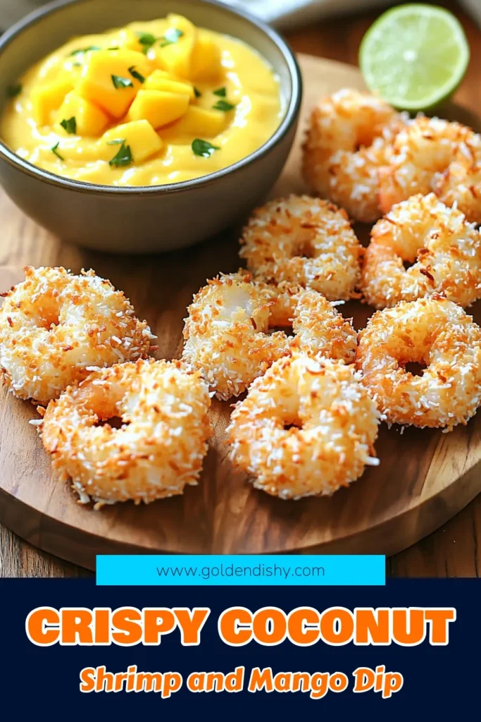 Savor the tropical flavors with this Air Fryer Crispy Coconut Shrimp with Mango Dip recipe! Perfectly breaded shrimp is cooked to golden perfection and served with a creamy, sweet mango dip that elevates every bite. Quick to prepare and absolutely delicious, this dish makes a great appetizer or snack. Click to explore the full recipe and bring a taste of the tropics to your table today!