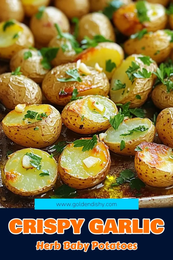 Savor the deliciousness of Garlic Herb Roasted Baby Potatoes with this easy-to-follow recipe! Perfectly roasted with garlic, fresh rosemary, and thyme, these crispy potatoes are a guaranteed hit at any meal. Discover how simple ingredients can bring out fantastic flavors in just 40 minutes. Don't miss out—click through to explore the recipe and elevate your side dish game! #RoastedPotatoes #GarlicHerb #EasyRecipes #SideDishIdeas