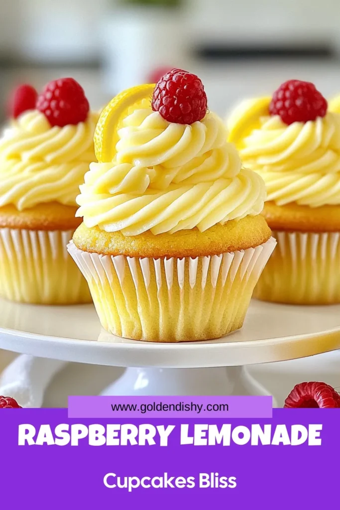 Delight in these Raspberry Lemonade Cupcakes, the perfect treat for summer! This easy cupcake recipe combines zesty lemon and fresh raspberries for a refreshing dessert that brightens any occasion. Follow this simple Lemon Cupcake Recipe and impress your guests with these stunning, tasty bites. Ready to bake? Dive into the sweetness and make your summer memorable with this fresh raspberry dessert! Don't forget to save this recipe! #RaspberryLemonadeCupcakes #SummerCupcakesRecipe #EasyCupcakeRecipes #FreshRaspberryDessert