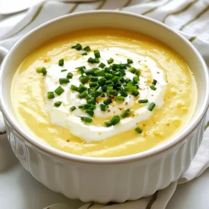 - 1 medium head of cauliflower, cut into bite-sized florets - 2 tablespoons extra virgin olive oil - Kosher salt and freshly ground black pepper, to taste - 1 medium onion, finely diced - 3 cloves garlic, minced - 3 cups vegetable broth (low-sodium recommended) - 1 cup coconut milk (or heavy cream for a richer texture) - 1 teaspoon ground cumin - 1/2 teaspoon smoked paprika - Fresh chives or parsley, finely chopped, for garnish When cooking, always choose fresh ingredients. Fresh cauliflower has a firm texture and bright color. Look for heads without brown spots or soft areas. For the best flavor, use high-quality olive oil. Extra virgin olive oil adds richness. Fresh herbs like chives or parsley bring a burst of flavor and color to your dish. If you need a vegan option, use coconut milk. It gives a creamy texture without dairy. For those who can't use nuts, heavy cream works well instead of coconut milk. If you have a garlic allergy, omit the garlic or use garlic oil for flavor. For a low-sodium diet, choose low-sodium vegetable broth. {{ingredient_image_2}} First, set your oven to 425&deg;F (220&deg;C). This heat will help the cauliflower roast well. A hot oven makes the florets brown nicely. This adds a rich flavor to the soup. Next, take one medium head of cauliflower and cut it into bite-sized florets. In a large bowl, mix the florets with 2 tablespoons of extra virgin olive oil. Make sure each piece gets coated. Then, sprinkle kosher salt and freshly ground black pepper over the cauliflower. Toss it all together. Now, spread the seasoned florets on a large baking sheet in a single layer. Roast them in your preheated oven for 25-30 minutes. Stir the florets halfway through to ensure they cook evenly. Look for a nice golden brown color and tender texture. While the cauliflower roasts, grab a large pot. Heat a drizzle of olive oil over medium heat. Add one finely diced onion and saut&eacute; it for about 5 minutes. Wait until the onion becomes translucent. Then, add 3 minced garlic cloves and saut&eacute; for another 1-2 minutes. The garlic should smell great! After that, add the roasted cauliflower to the pot. Pour in 3 cups of vegetable broth. Sprinkle in 1 teaspoon of ground cumin and 1/2 teaspoon of smoked paprika. Stir well to mix all the flavors together. Bring the mixture to a gentle simmer. Let it cook for 10 minutes. This step helps combine the tastes beautifully. To make your soup smooth, blend it well. Use an immersion blender for easy mixing. If you want it creamier, add more coconut milk or heavy cream. Make sure to blend until there are no lumps. If it feels too thick, add more vegetable broth a little at a time. You can make this soup even tastier by adding more spices. Try a pinch of nutmeg for warmth, or a squeeze of lemon for freshness. For some heat, add red pepper flakes. Taste as you go, so you find the right balance. Herbs like thyme or rosemary can also bring new flavors. Presentation can make your dish pop! Pour the soup into bowls and add a swirl of coconut milk on top. This adds a nice touch. Sprinkle fresh chives or parsley for color. Serve with crusty bread on the side. This makes the meal feel complete and inviting. Pro Tips Roasting for Flavor: Roast the cauliflower until it's deeply golden brown; this enhances the soup's flavor profile and adds a caramelized sweetness. Adjusting Consistency: If the soup is too thick after blending, add a bit more vegetable broth or coconut milk until you reach your desired creaminess. Infuse More Spice: For an extra kick, consider adding a pinch of cayenne pepper or a dash of hot sauce to elevate the flavor. Garnish Creatively: Experiment with different garnishes such as roasted nuts, seeds, or a drizzle of chili oil for added texture and flavor contrast. {{image_4}} You can easily make this soup vegan and dairy-free. Instead of heavy cream, use coconut milk. It adds creaminess and flavor. For extra richness, try cashew cream or almond milk. Both make the soup smooth without dairy. To boost protein, add cooked lentils or chickpeas. They blend well with the flavors. You can also mix in diced tofu or shredded rotisserie chicken. These add heartiness and make the soup more filling. Want some heat? Add red pepper flakes or diced jalape&ntilde;os while cooking. For a twist, try adding curry powder or turmeric. These spices give the soup a new depth of flavor. Experiment with different herbs like thyme or rosemary for unique tastes. To keep your creamy roasted cauliflower soup fresh, store it in an airtight container. Make sure to cool the soup to room temperature before sealing. This helps prevent condensation, which can make the soup watery. You can keep it in the fridge for up to three days. Just label the container with the date for easy tracking. When you are ready to enjoy leftovers, reheat the soup gently. Pour the soup into a pot over low heat. Stir often to avoid burning. If the soup seems too thick, you can add a splash of vegetable broth or water. Heat until warmed through, but do not boil. This keeps the flavors intact. Freezing is a great option for longer storage. To freeze, pour the cooled soup into freezer-safe bags or containers. Leave some space at the top, as liquids expand when frozen. Label with the date and freeze for up to three months. When you're ready to eat, thaw it in the fridge overnight or use the microwave for a quicker option. Reheat as mentioned above for best results. To make the soup thicker, you can add more cauliflower. Simply roast an extra cup of florets and blend them in. You can also add a small potato while cooking the soup. The potato will break down and add creaminess. Another option is to use less broth. Start with two cups instead of three. Then, blend and check the thickness. Yes, you can use frozen cauliflower. It is a great time-saver. Just remember to thaw it first. Drain any excess water to avoid a watery soup. Roasting frozen cauliflower may not give the same caramelized flavor. However, it can still taste great when blended. Toppings can make your soup even better. Here are some tasty ideas: - Croutons for crunch - A drizzle of olive oil - Fresh chives or parsley for color - Toasted nuts for added texture - A sprinkle of cheese, like feta or parmesan Feel free to mix and match your favorite toppings! Each adds a new twist to the dish. We explored how to make creamy roasted cauliflower soup. You learned about key ingredients, their quality, and substitutions. I gave you step-by-step cooking instructions to ensure success. Tips for perfecting your soup's flavor and texture were shared. Don&rsquo;t forget the variations and storage info for easy meals later. Overall, enjoy experimenting in the kitchen! This soup is simple, flexible, and delicious.