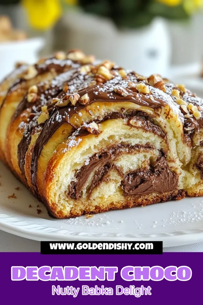 Indulge in this Choco-Nutty Babka, a delectable twist on the classic Chocolate Hazelnut Bread that's perfect for any occasion! Our Homemade Babka Recipe is not only easy to follow but also vegan-friendly, ensuring everyone can enjoy this scrumptious treat. Create your own Easy Babka Recipe today and impress your family and friends! Don’t forget to save this recipe for later! #Babka #ChocolateHazelnut #VeganBaking #HomemadeTreats