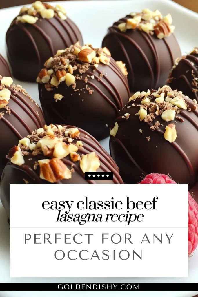 Indulge in these delicious chocolate raspberry truffles, the perfect homemade truffle recipe for any occasion. With just a few ingredients, create easy chocolate desserts that impress! These decadent chocolate treats combine rich dark chocolate and fresh raspberries for a flavorful bite. Try these raspberry dessert ideas for a delightful sweet experience. Save this recipe for your next dessert craving! #ChocolateRaspberryTruffles #EasyDesserts #DecadentTreats #RaspberryDesserts